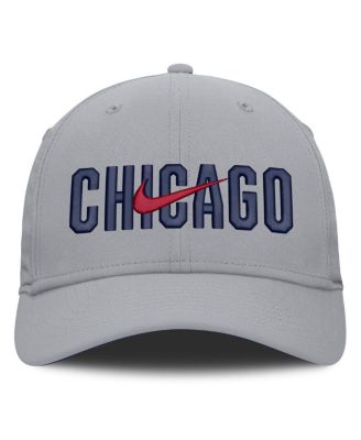 Men's Gray Chicago Cubs Primetime Dri-FIT Rise Bozz Flex Hat