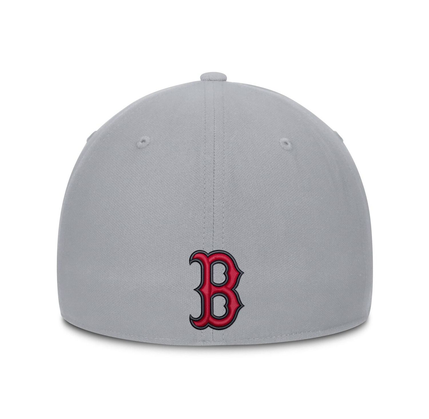 Men's New Era Gray Boston Red Sox Primetime Dri-FIT Rise Bozz Flex Hat