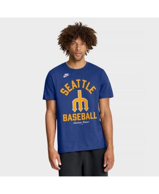 Men's Royal Seattle Mariners Cooperstown Collection T-Shirt