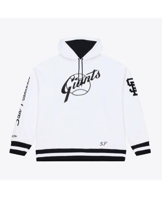 Men's White San Francisco Giants Cooperstown Collection Fleece Hoodie