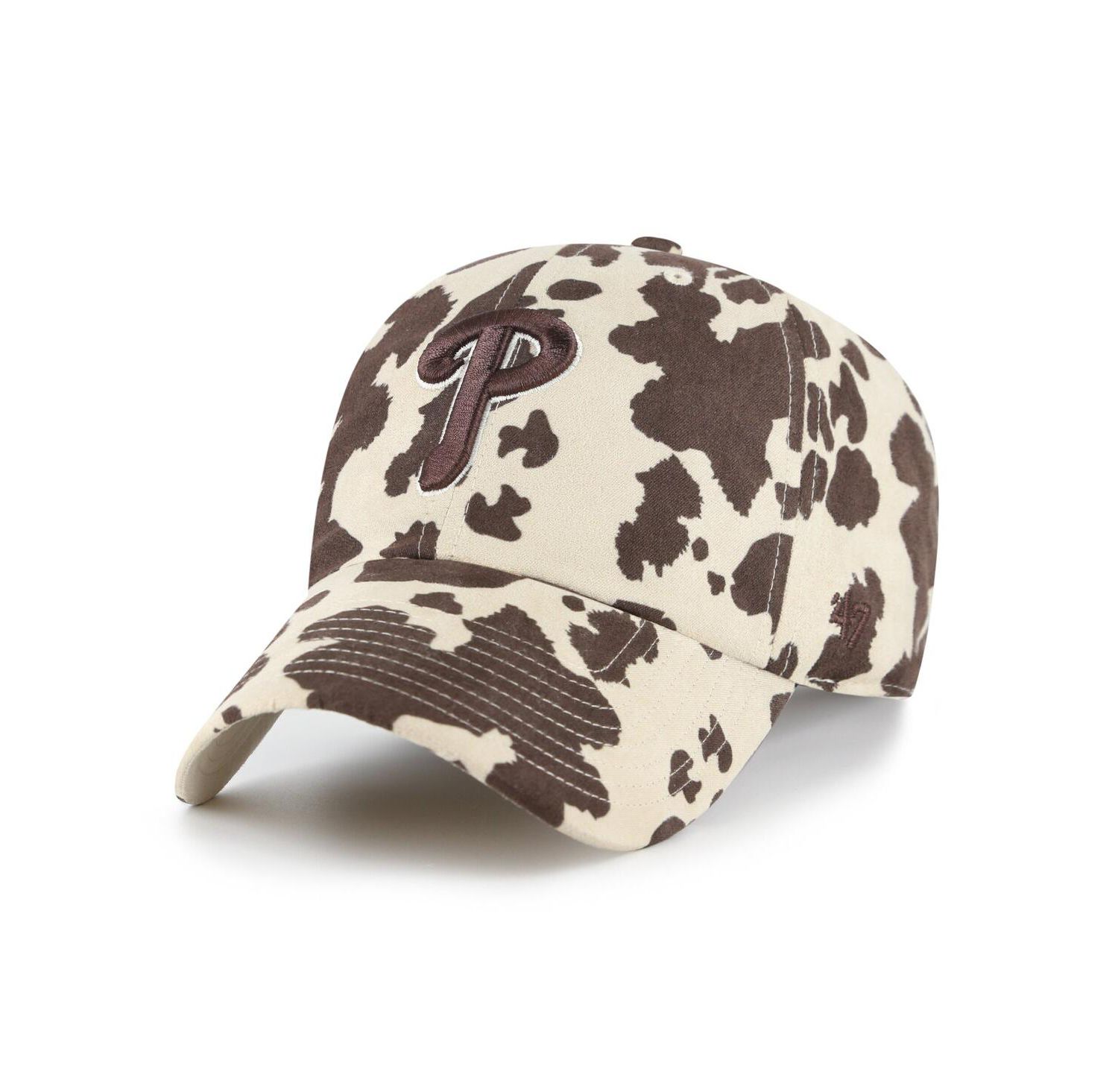 Women's Natural Philadelphia Phillies Bessie Clean Up Adjustable Hat