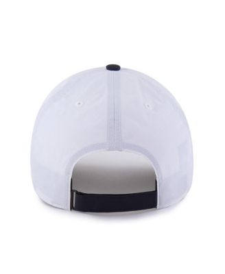 Men's White/Navy New York Yankees Vista Mini Clean Up Brrr Adjustable Hat