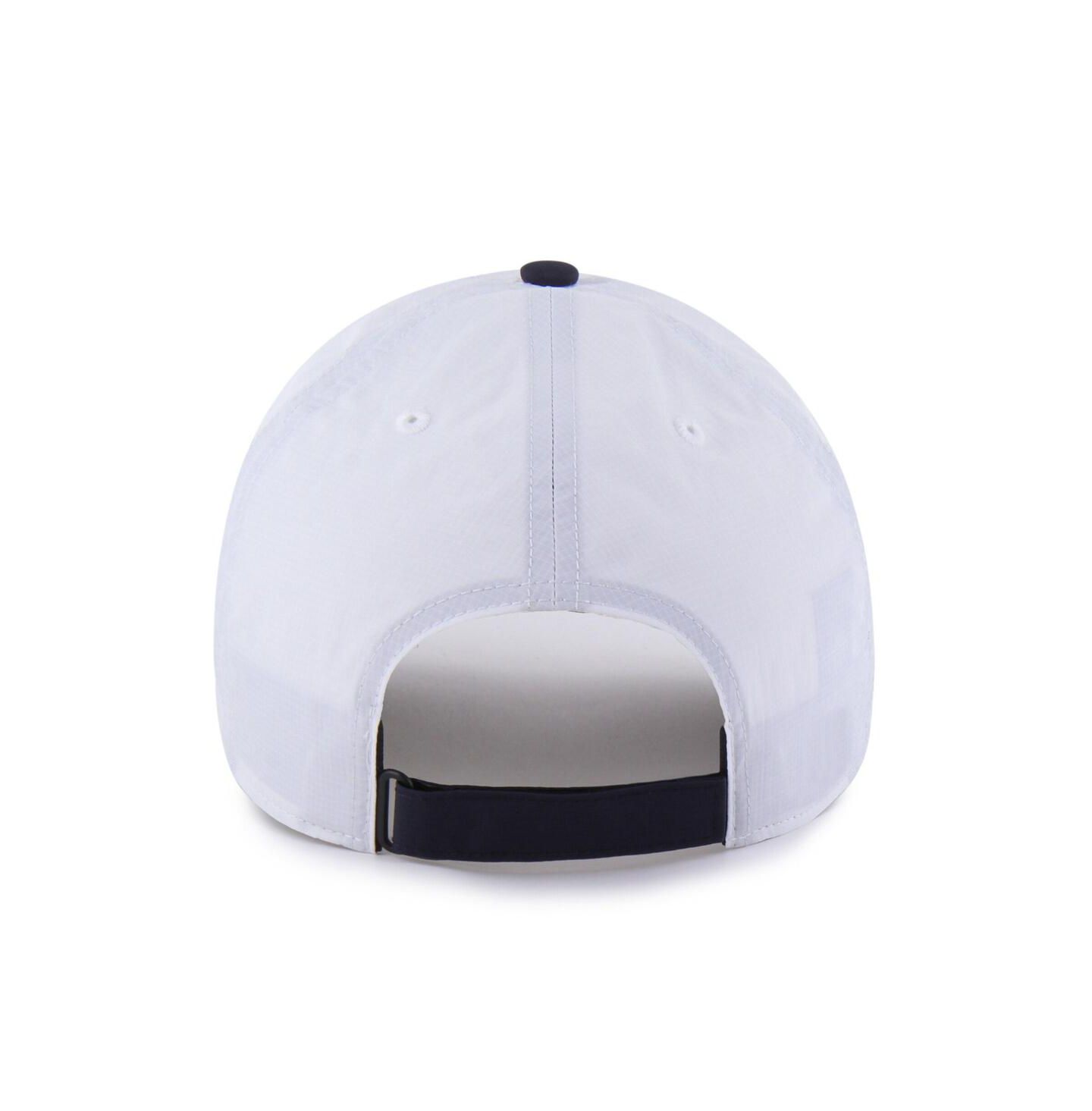 Мужская кепка '47 Brand White/Navy New York Yankees Vista Mini Clean Up Brrr Adjustable Hat — фото 2