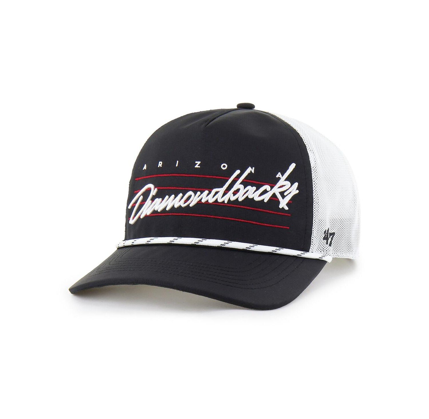 Men's Black Arizona Diamondbacks Brrr Downburst Mesh Hitch Adjustable Hat
