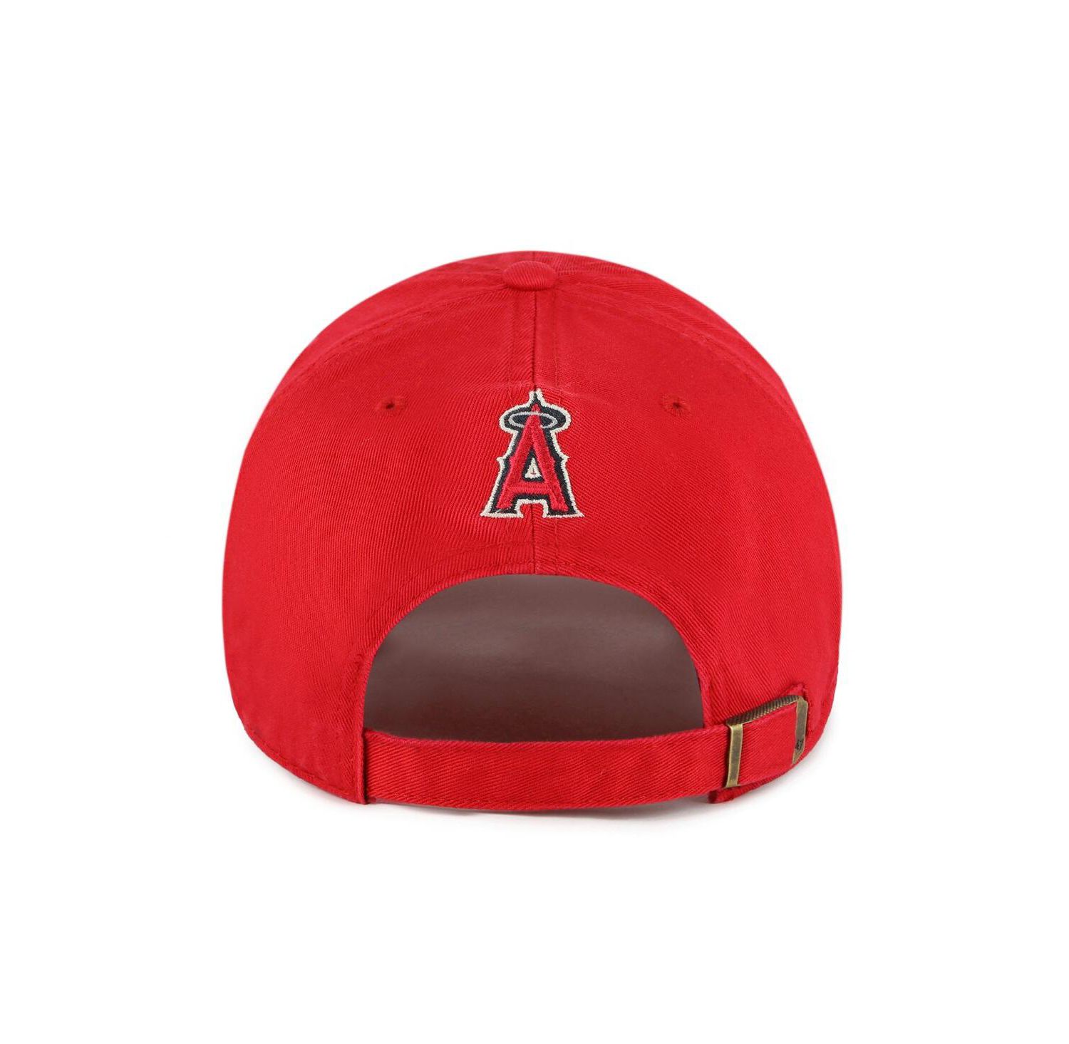 Women's Red Los Angeles Angels Zoey Clean Up Adjustable Hat