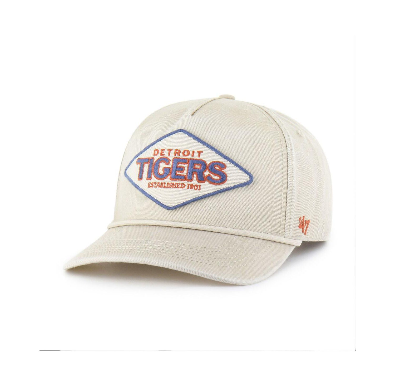 Men's Khaki Detroit Tigers Cairn Hitch Adjustable Hat