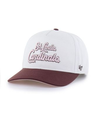 Men's and Women's Stone/Burgundy St. Louis Cardinals Love Letter Adjustable Hitch Hat