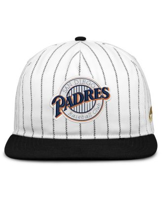 Men's White/Black San Diego Padres Cooperstown Collection Pro Adjustable Hat