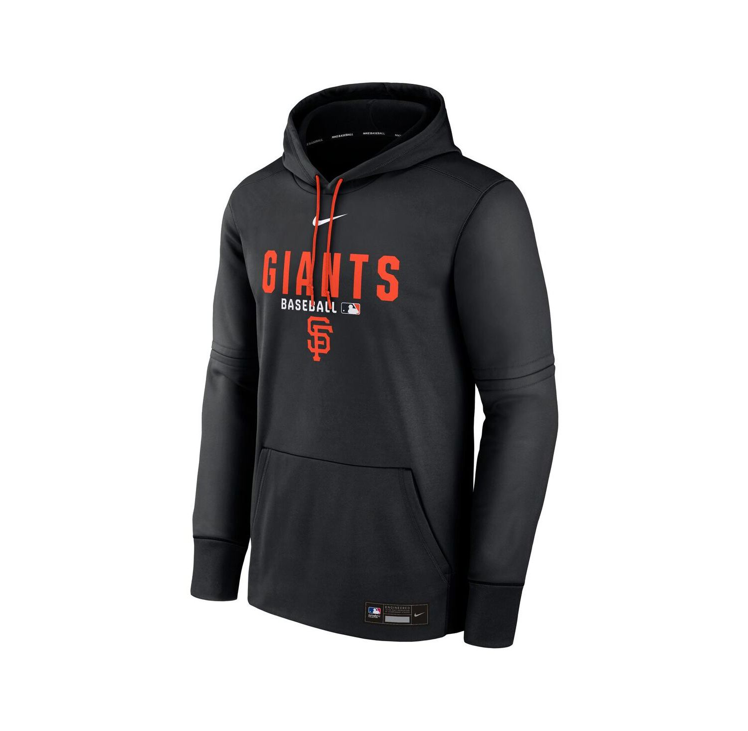 Men's Black San Francisco Giants Authentic Collection Therma-FIT Hoodie