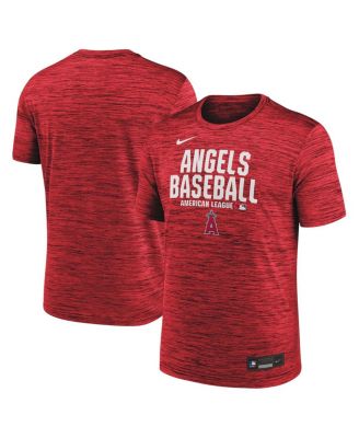 Men's Red Los Angeles Angels Authentic Collection Velocity Dri-FIT T-Shirt