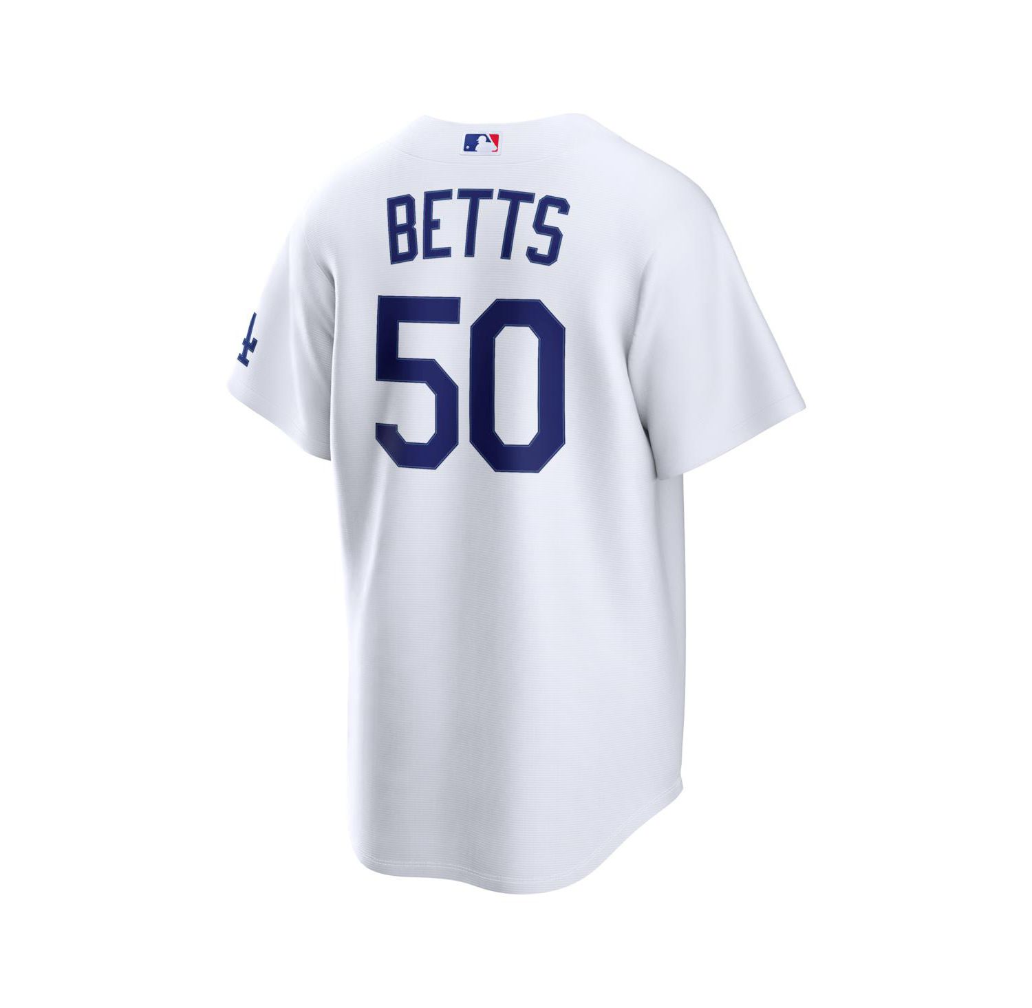Men's Mookie Betts White Los Angeles Dodgers Home Stadium Jersey