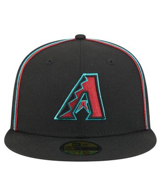 Men's Black Arizona Diamondbacks Soutache 59FIFTY Fitted Hat