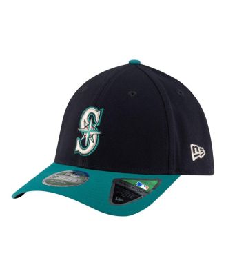 Men's Navy Seattle Mariners Alternate Player Replica 39THIRTY M-Crown Flex Hat