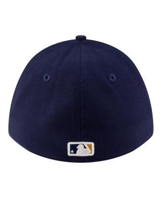 Men's Navy Milwaukee Brewers Player Replica 39THIRTY M-Crown Flex Hat