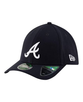 Men's Navy Atlanta Braves Player Replica 39THIRTY M-Crown Flex Hat