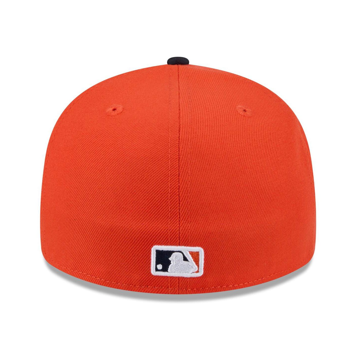 Мужская кепка New Era Orange/Navy Detroit Tigers 2026 Spring Training Low Profile 59FIFTY Fitted Hat — фото 4