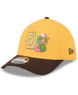 Men's Gold/Brown San Diego Padres 2026 Spring Training M-Crown 39THIRTY Flex Hat