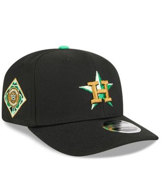 Men's Black Houston Astros 2026 St. Patrick's Day 9SEVENTY Adjustable Hat
