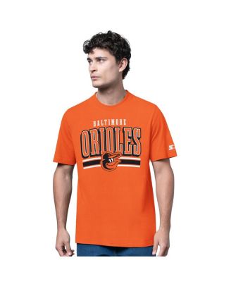 Men's 2-Pack Heather Gray/Orange Baltimore Orioles Long Sleeve Short Sleeve T-Shirt Set