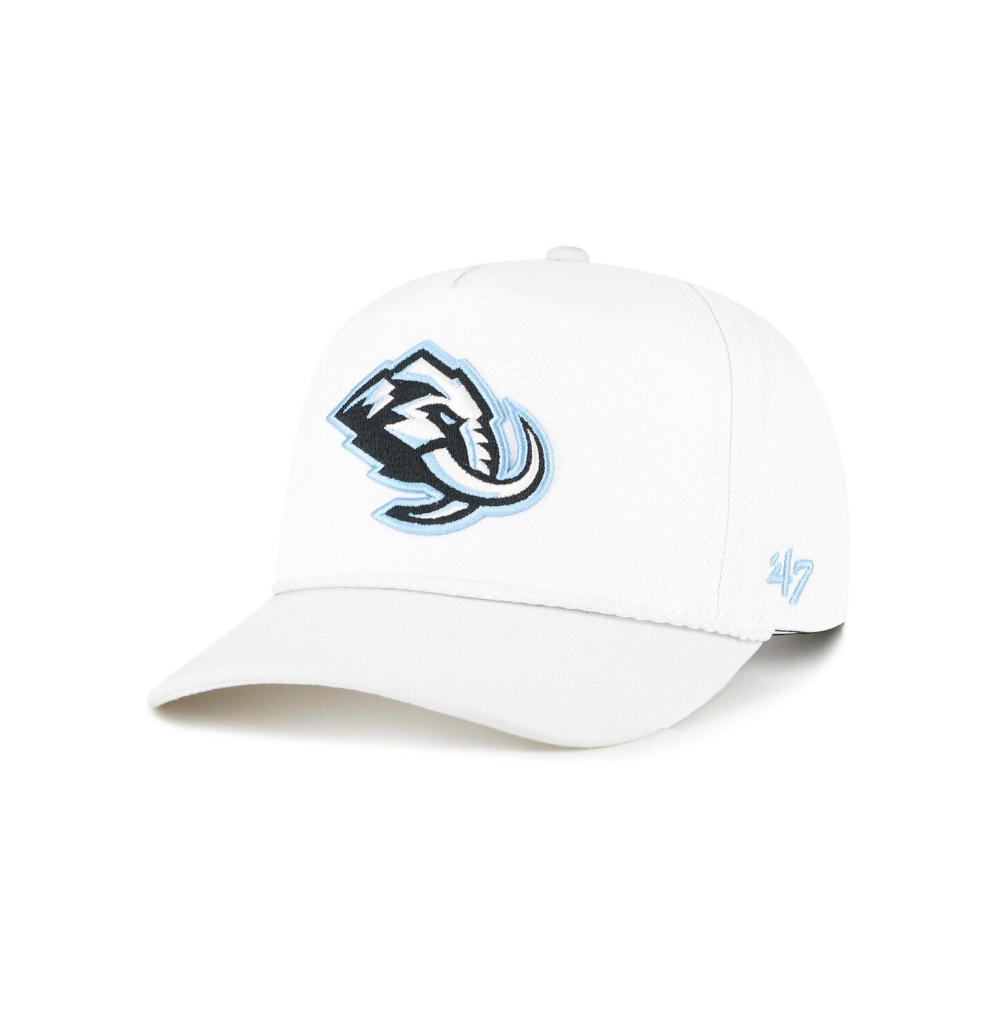 Мужская кепка '47 Brand White Utah Mammoth Rope Hitch Adjustable Hat — фото 1
