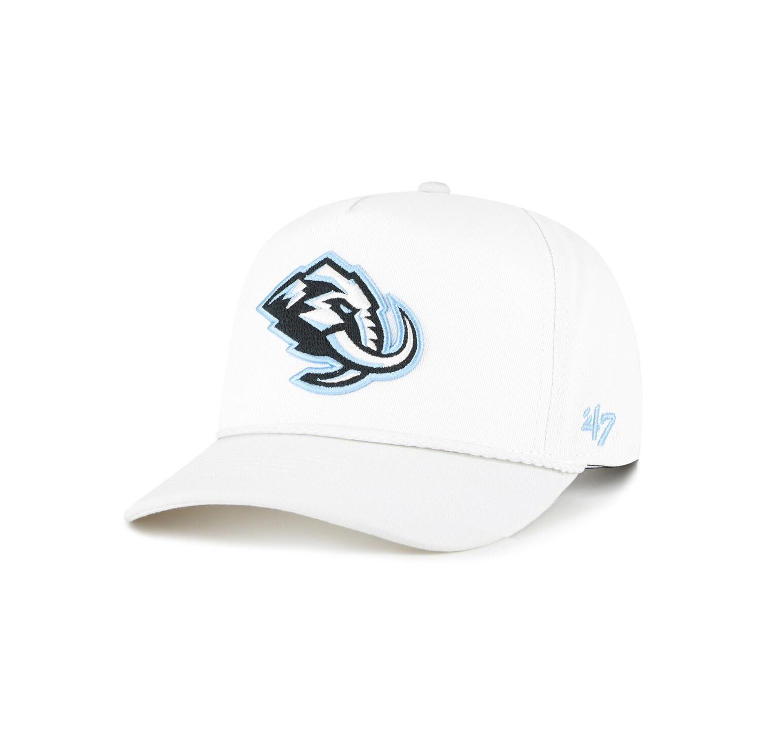 Men's White Utah Mammoth Rope Hitch Adjustable Hat