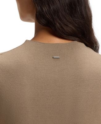 Women's Satin Skirt Knitted Dress