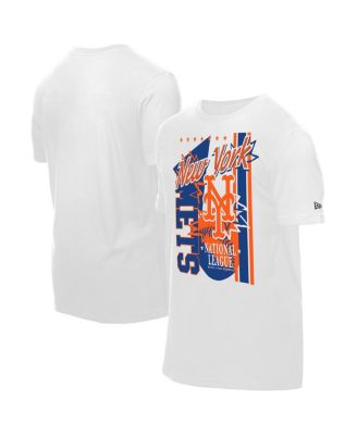 Men's White New York Mets Big Graphic Domestic T-Shirt