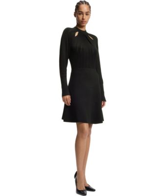 BOSS by Women's Skater-Style Knitted Dress