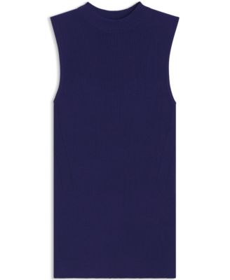 Women's Sleeveless Mock-Neck Top
