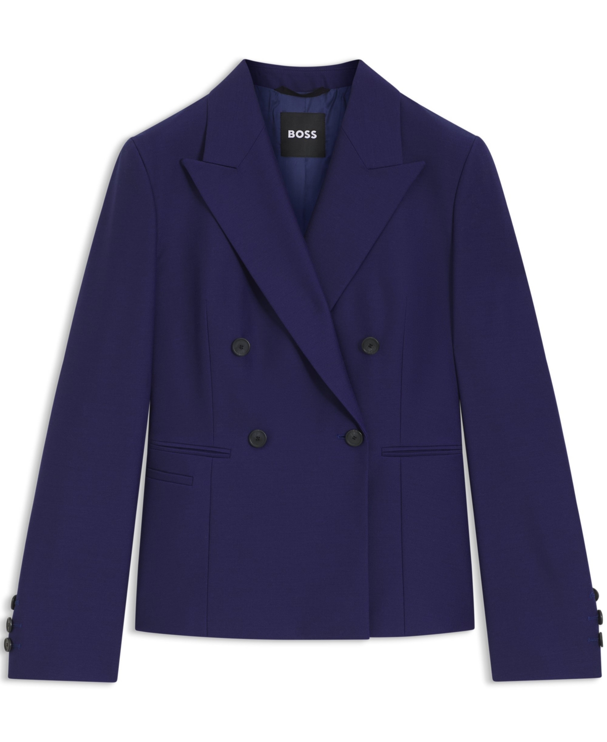 Boss by Hugo Women's Virgin-Wool Twill Slim-Fit Blazer