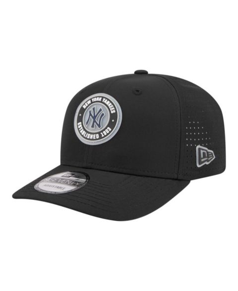 Мужская кепка New Era Black New York Yankees Circle 9SEVENTY Adjustable Hat