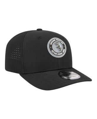 Men's Black Chicago White Sox Circle 9SEVENTY Adjustable Hat