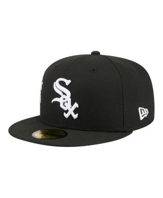 Men's Black Chicago White Sox City Patch 59FIFTY Fitted Hat