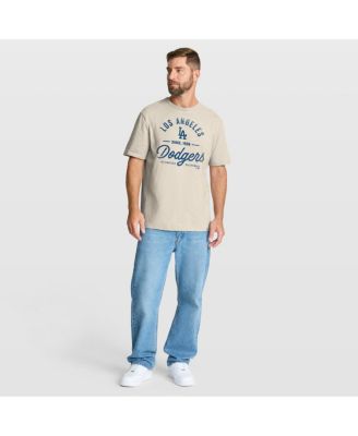 Men's Tan Los Angeles Dodgers Stadium T-Shirt