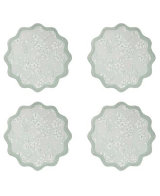 Provence Woven Braided Round Placemats, Set of 4