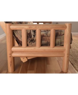 Lodge Frame with Oregon Trail Saddle Mattress