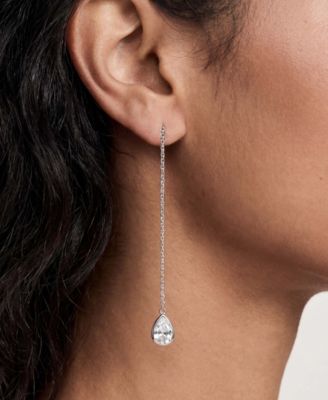Barely There Crystal Dangle Earrings