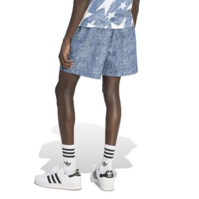 Men's Blue USA Soccer 1994 Denim Graphic Shorts