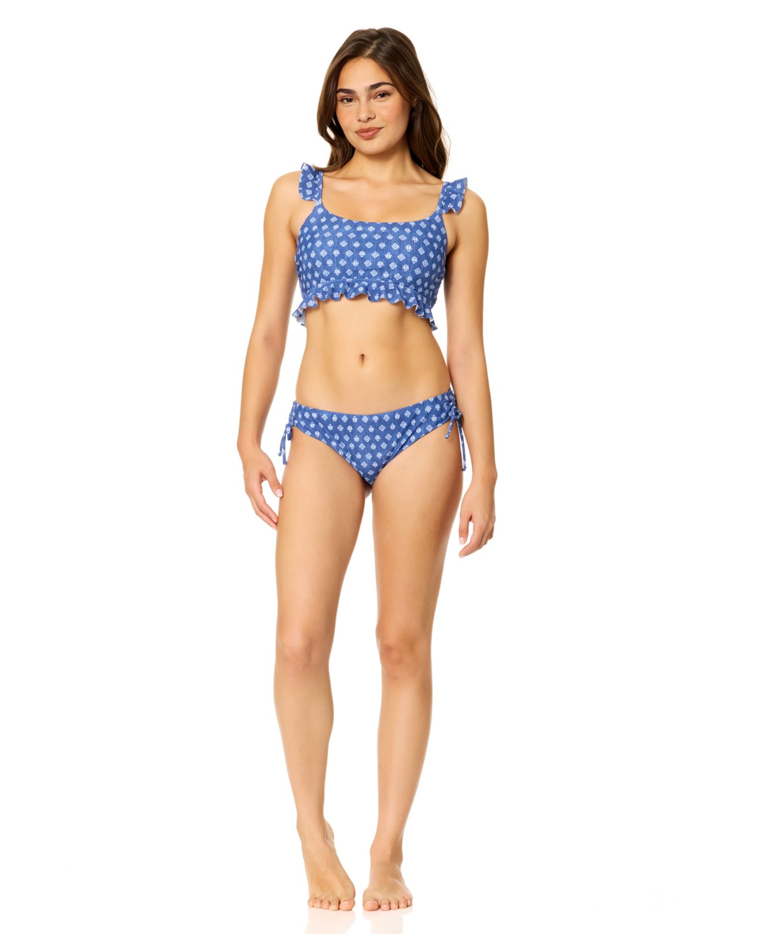 Women's Lily Pull-On Swim Bikini Top and Bottoms