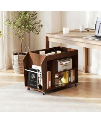 4-wheel rolling storage rack for living room, study room, bedroom