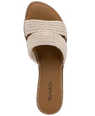 Women's Everlyy Rope Slip-On Slide Sandals