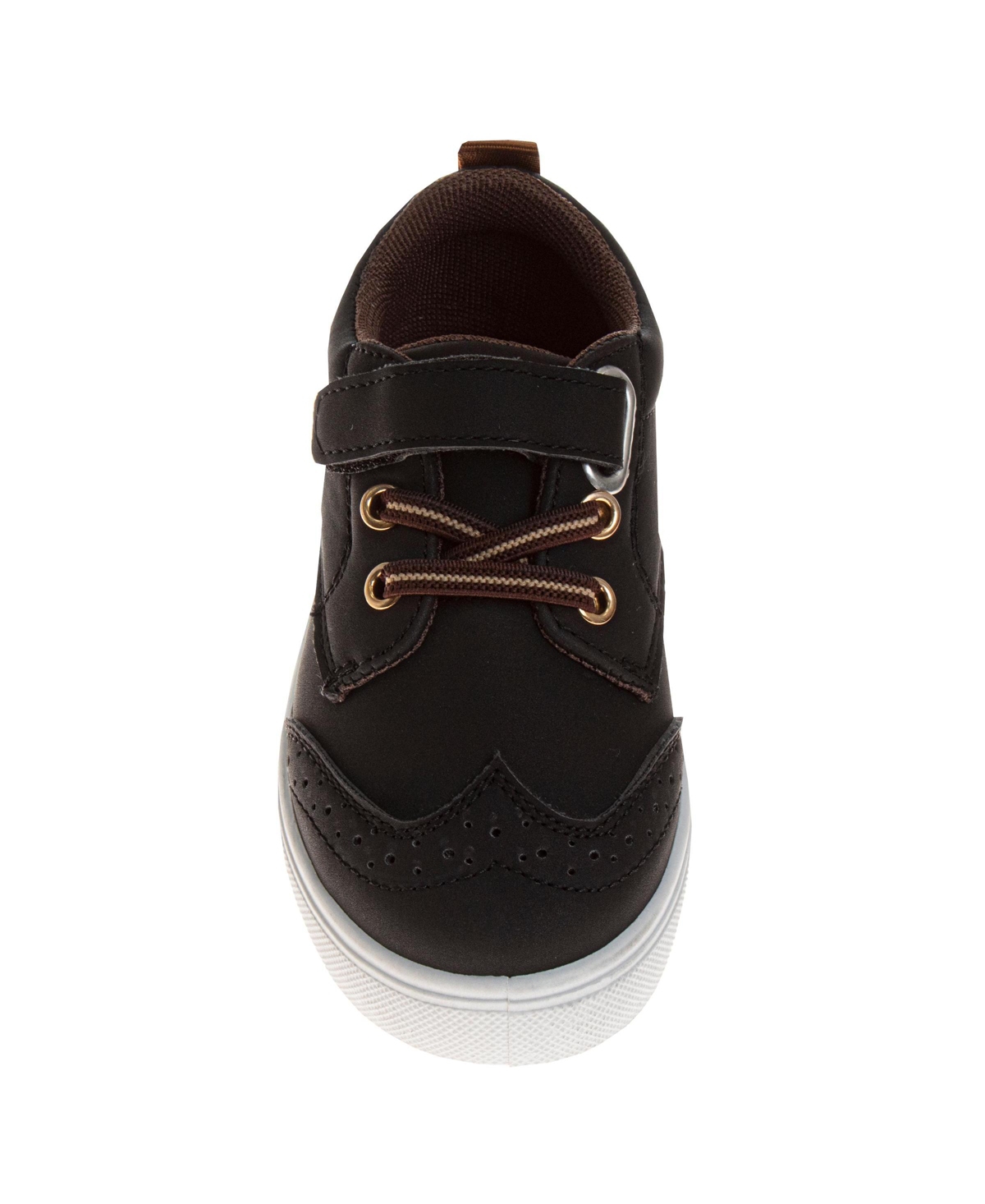 French Toast Little Boys Durable Comfort Fit Hook and Loop Casual Sneakers