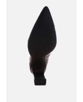 Women's Scheba Sleek Block Heel Pumps