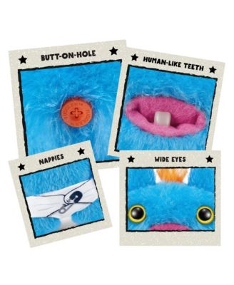 Pack of 3 Zuru Baby Fugg Series 3 Screetch 3.5 Inch Plush Toy