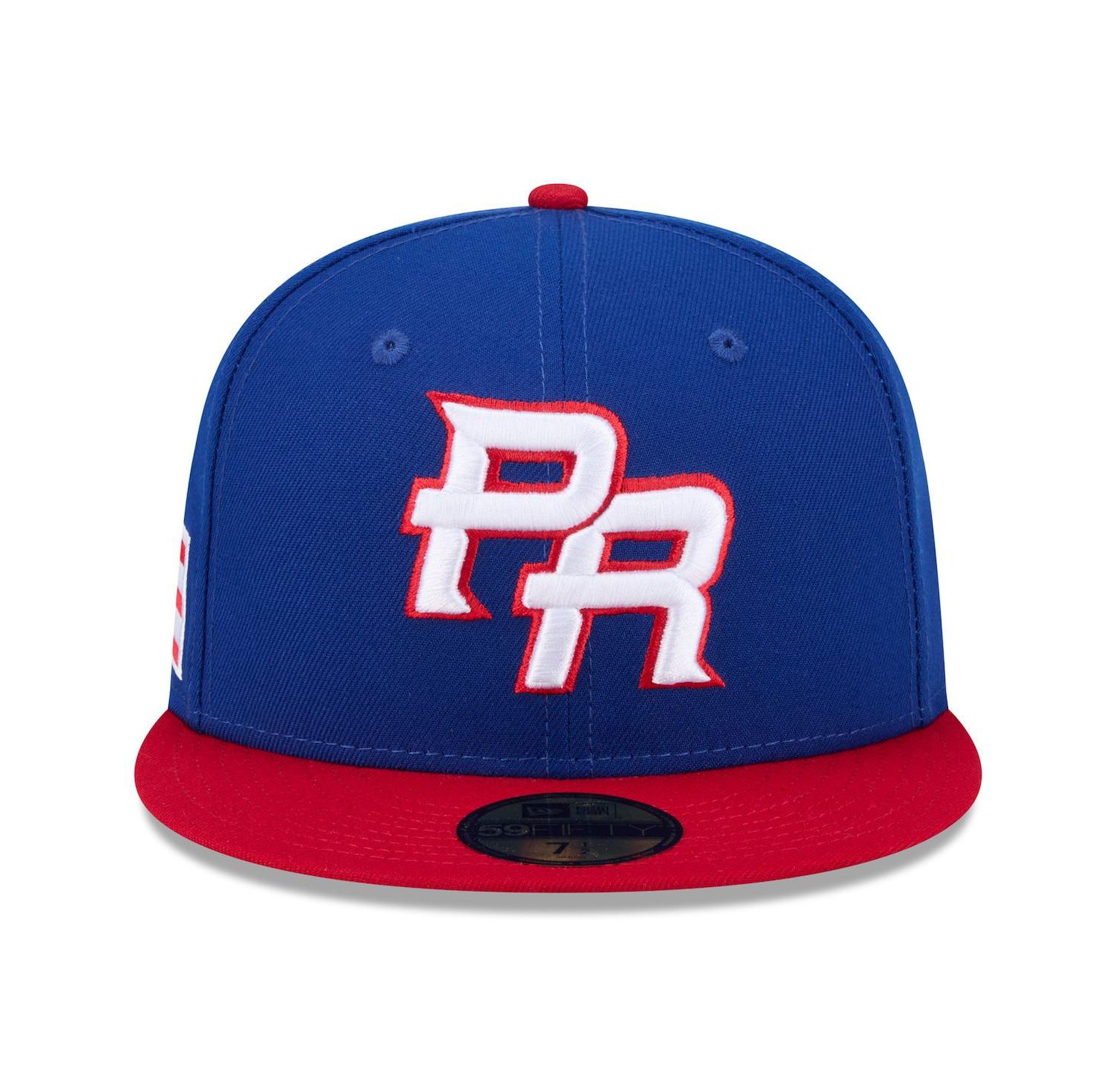 Men's Blue/Red Puerto Rico Baseball 2026 World Baseball Classic 59FIFTY Fitted Hat