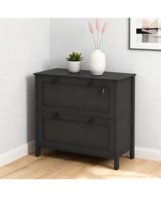 File Cabinet, Lateral Locking Filing Cabinet with 2-Drawer and Adjustable Hanging Bar for Letter/A4/Legal, Home Office Storage Cabinet