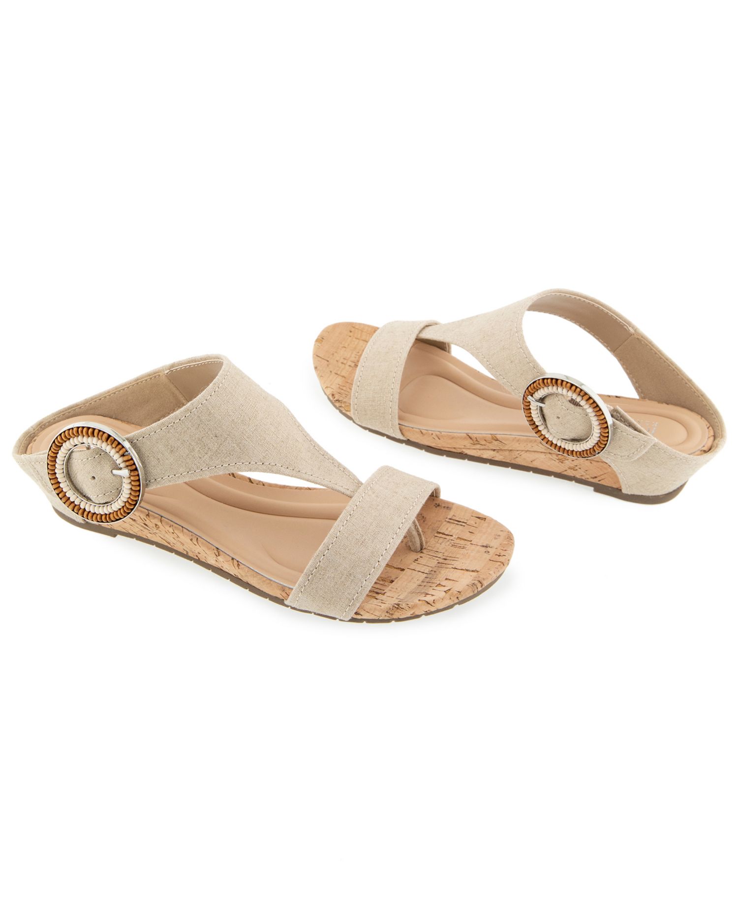 Women's Great Buckle Wedge Sandals