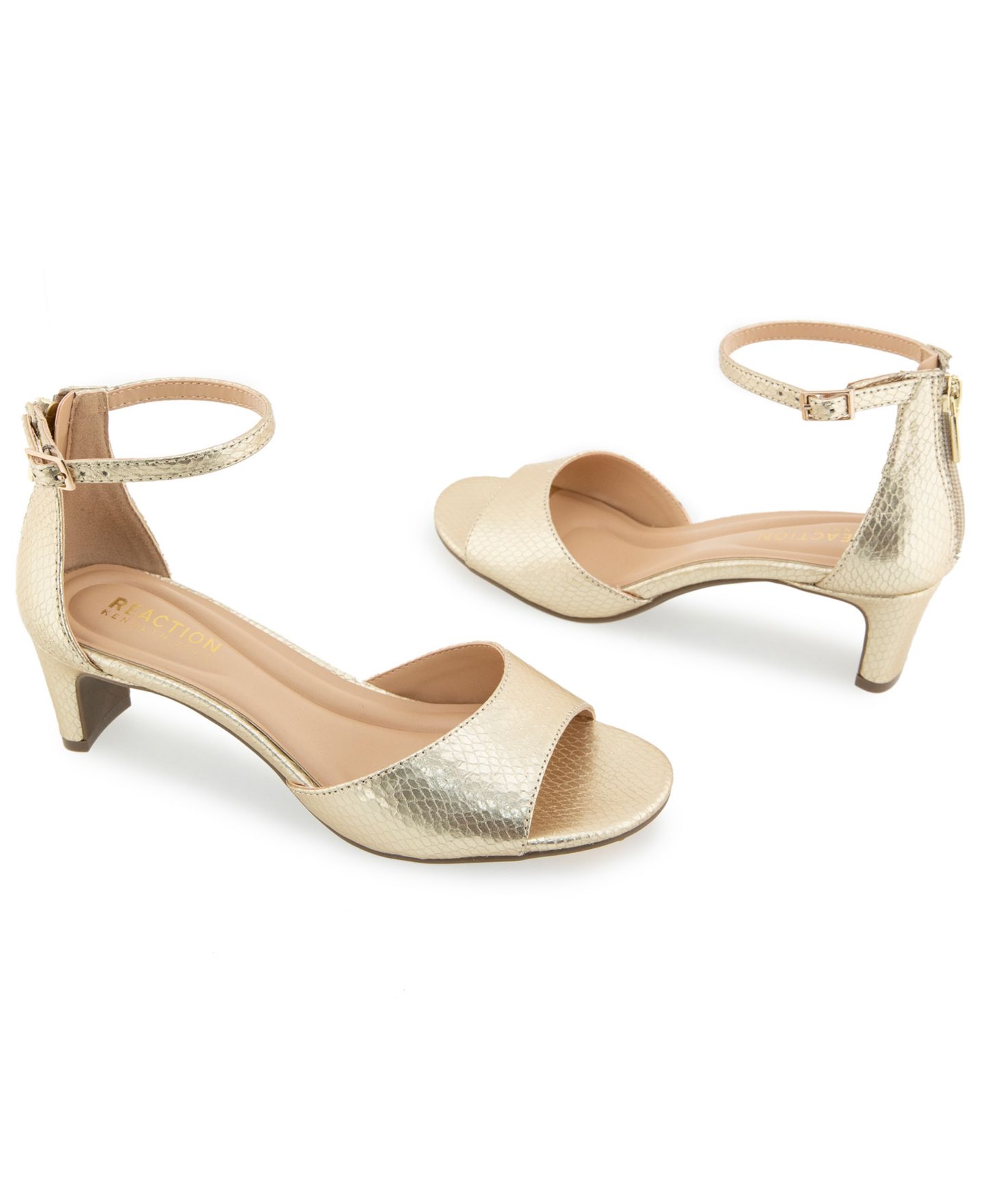 Женские сандалии Kenneth Cole Reaction Voyage Dress Sandals, цвет: Светлый золотой — фото 7