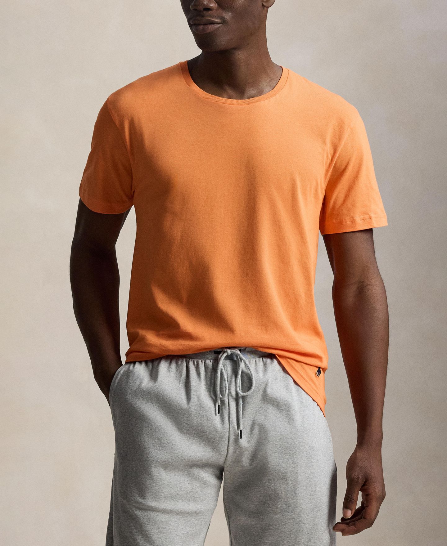 Бельё Undershirts для мужчин, хлопок, 3 шт. — Polo Ralph Lauren, цвет: Королевский синий / Синий — фото 4