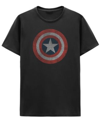Men's Captain America Shield Graphic T-Shirt